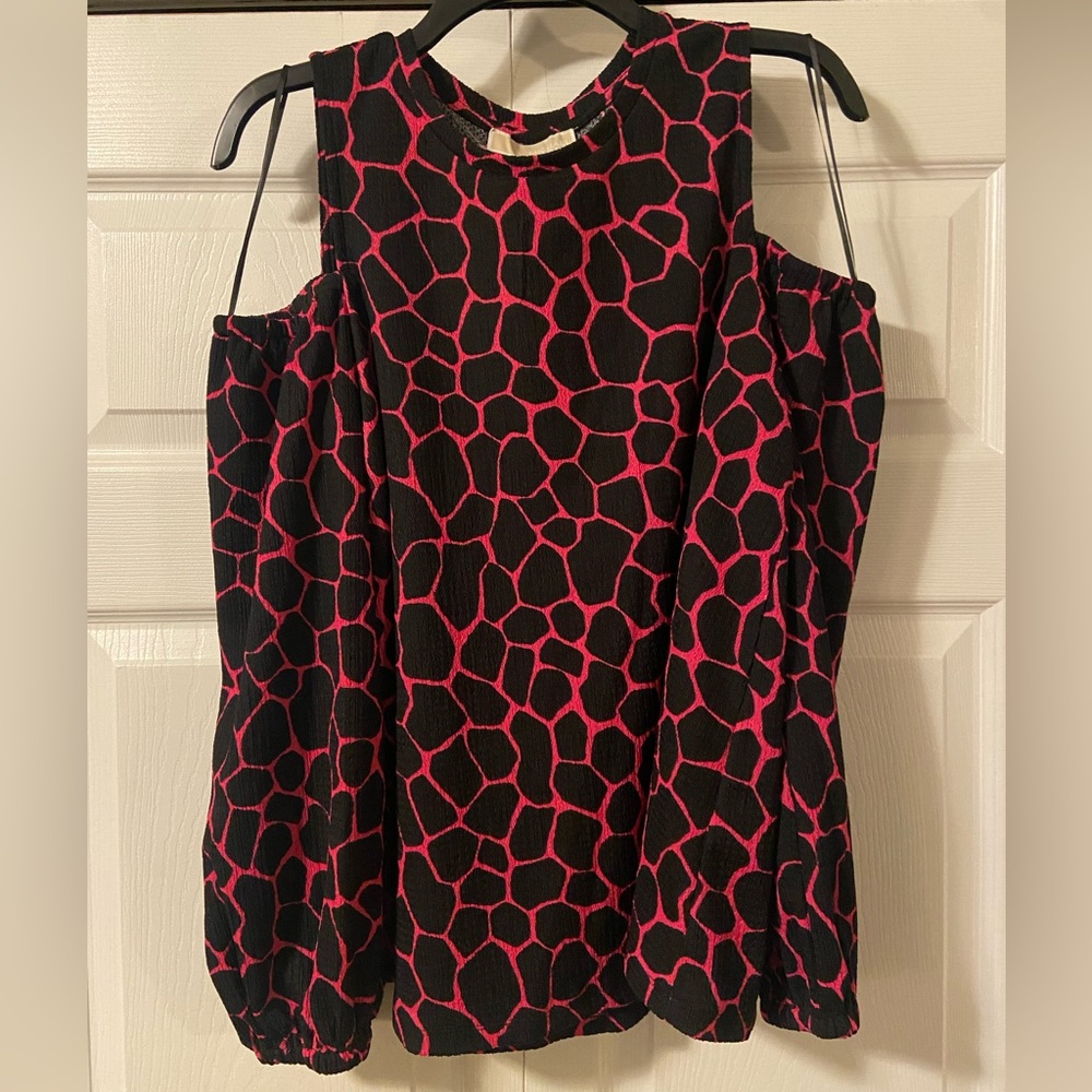 Michael Kors Cold Shoulder Top